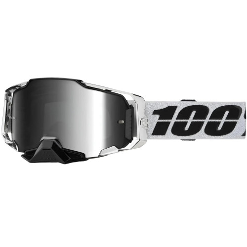 100% Armega Mirrored Linser Goggle-Blå