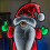 Snow Time 60cm Infinity Christmas Santa on Metal Base with Multi-Coloured LEDs 6