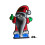 Snow Time 60cm Infinity Christmas Santa on Metal Base with Multi-Coloured LEDs 8