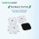 12 SQUARE STUD ELECTRODE PADS FOR TENS MACHINES 3.5mm Stud 2