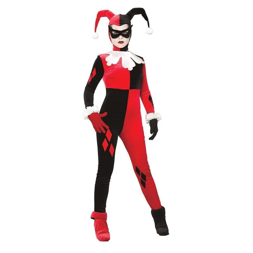 Rubie's womens Dc Comics Harley Quinn Adult Sized Costumes  Red/Black