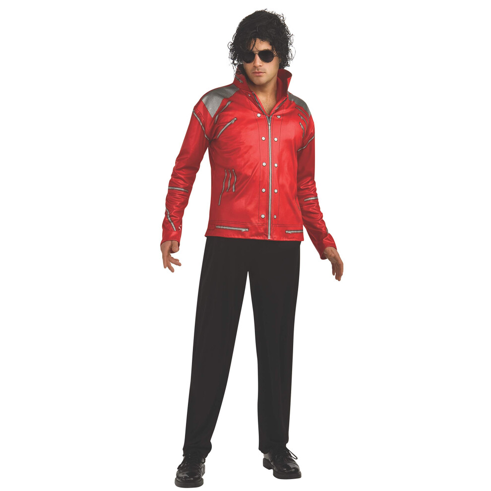 Rubie's Costume H/S Beat It Red Zipper Jacket  X-Large  X-Large