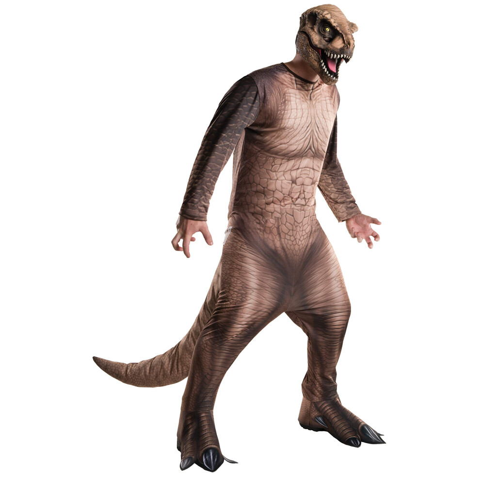 Rubie's Men's T-rex Dinosaur Adult Size Costume  As Shown  Standard US