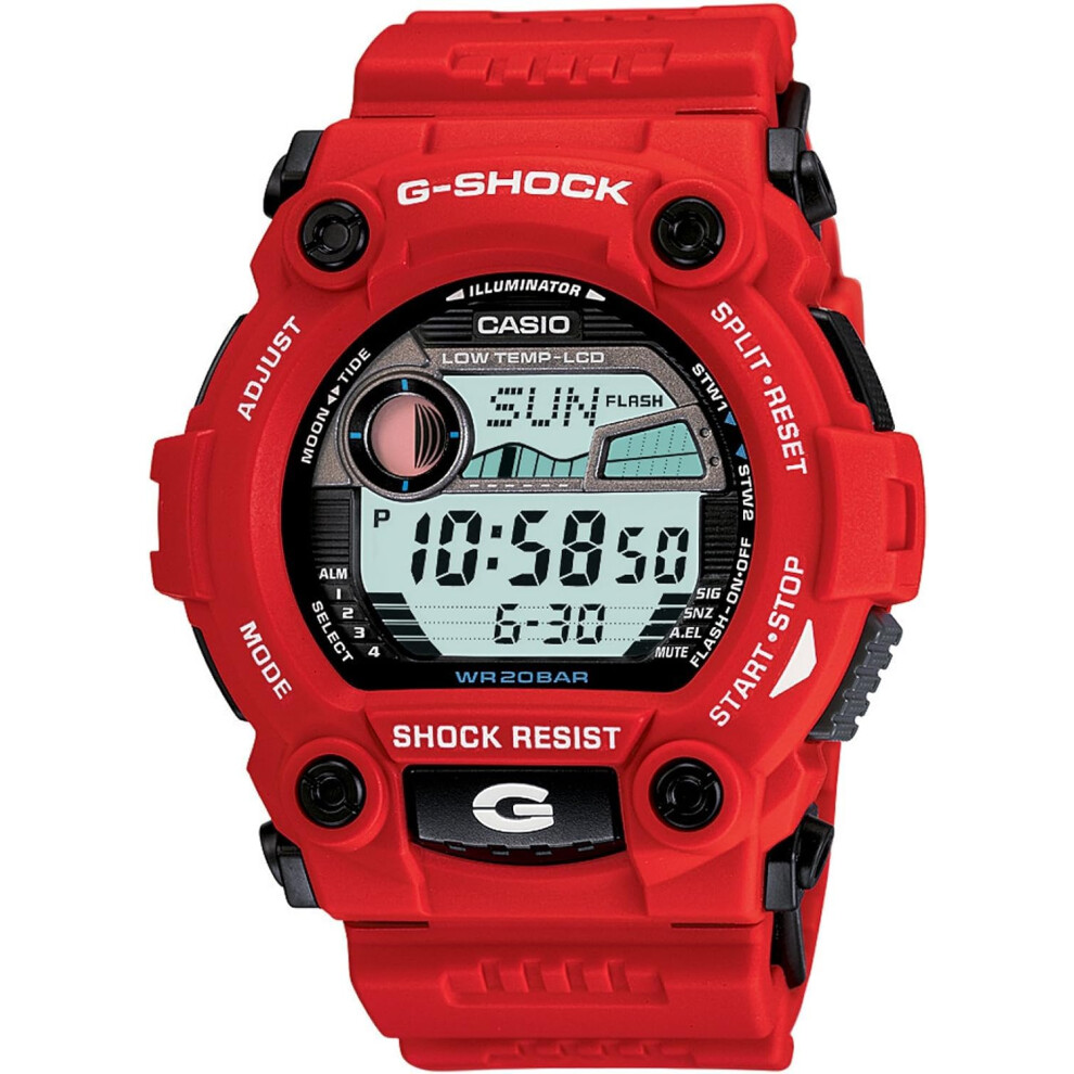 CASIO Men's G7900A-4 G-Shock Rescue Red Digital Sport Watch