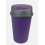 KITCHEN BIN Touch Top Bin 45L - Plum and Silver 2