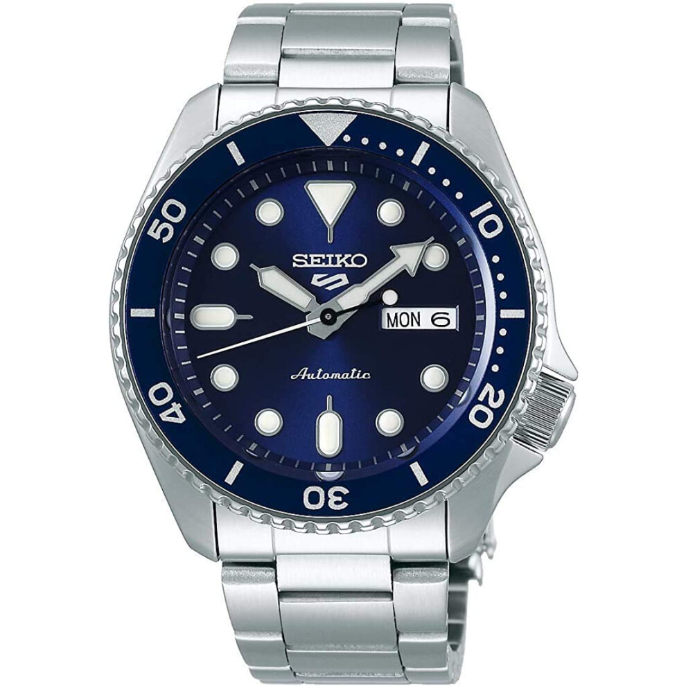 SEIKO SRPD51 Automatic Watch for Men - 5 Sports - Blue Sunray Dial  Da