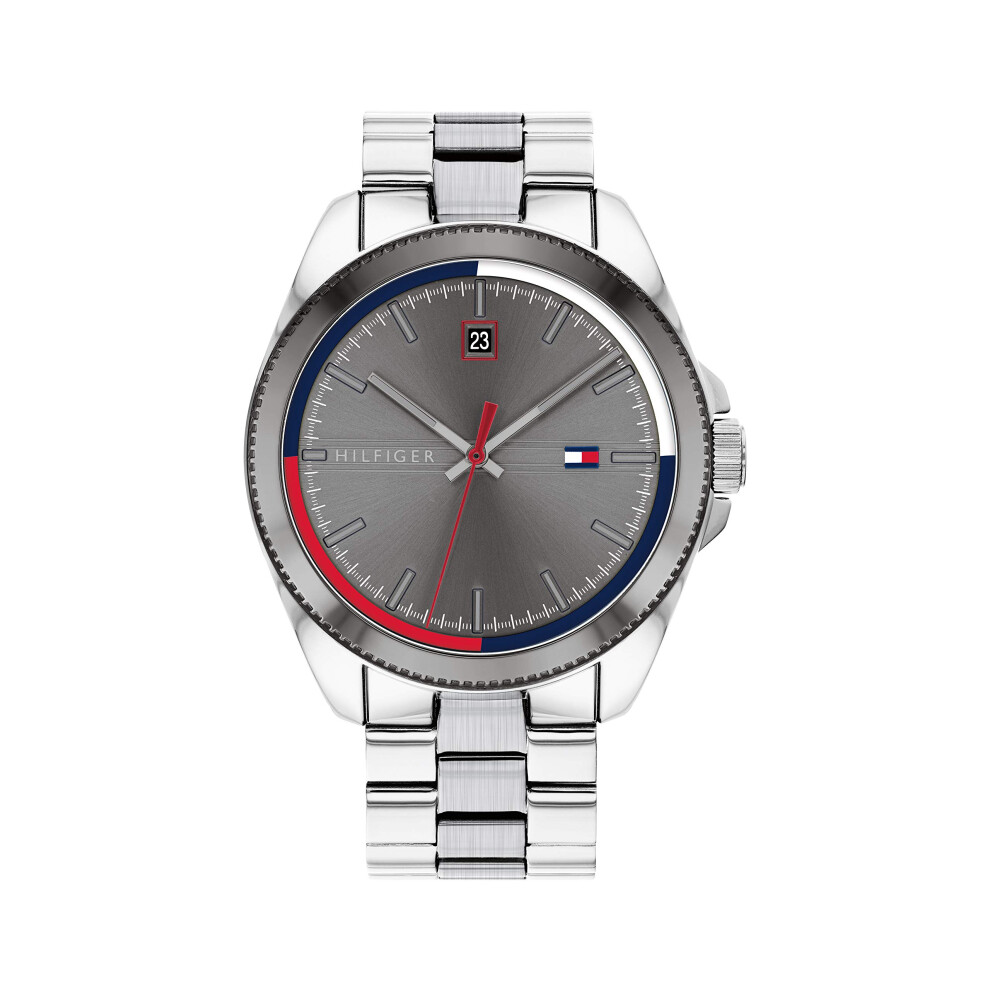 Tommy Hilfiger Men's Quartz Stainless Steel and Bracelet Casual Watch