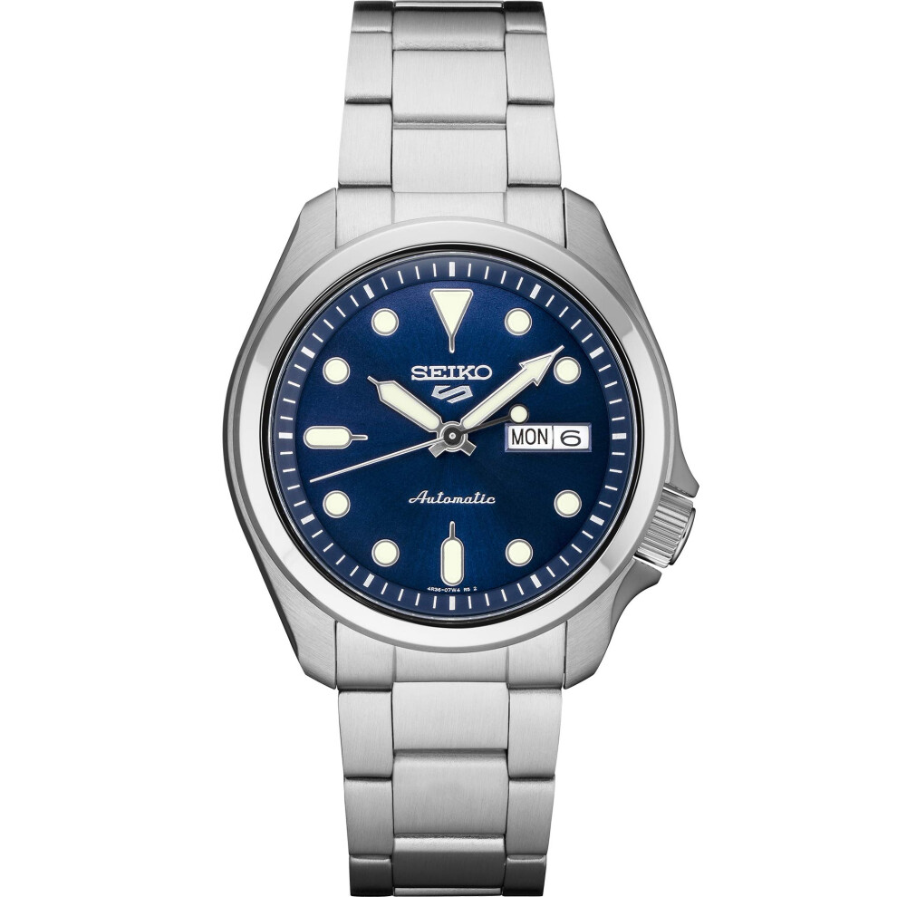 SEIKO SRPE53 Automatic Watch for Men - 5 Sports - Blue Sunray Dial  Da