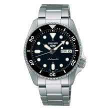 SEIKO 5 Sports Automatic Zwarte Wijzerplaat Herenhorloge SRPK29K1