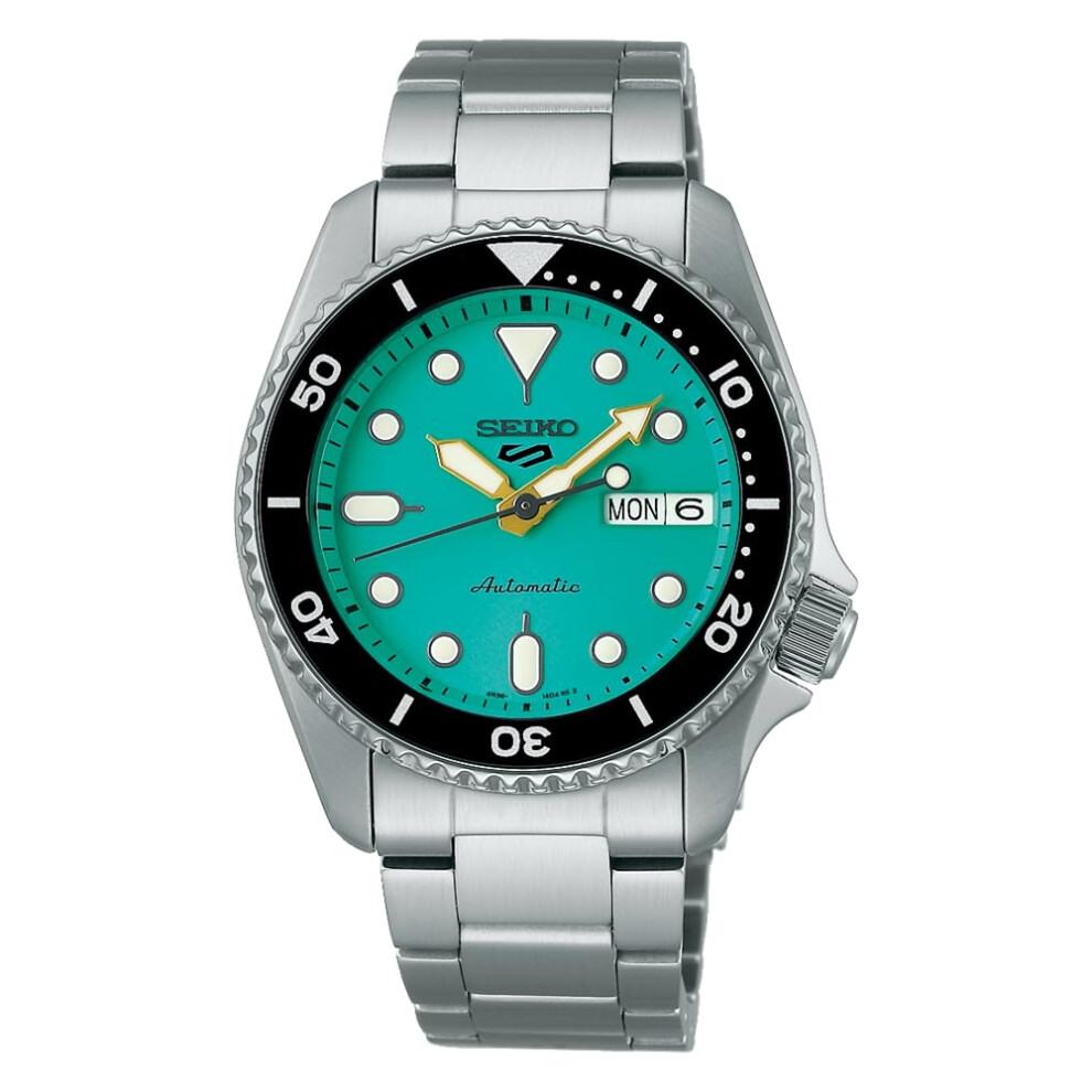 SEIKO 5 Sports SRPK33 10 ATM Water Resistant 38.0mm Vibrant Green Dial