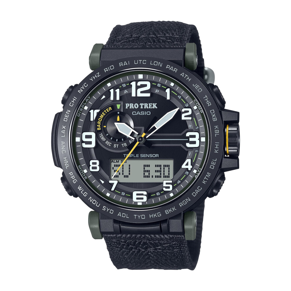 Casio Pro Trek Tough Solar Triple Sensor Bio-Based Resin Environmental