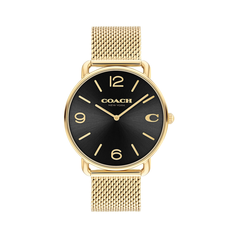 Coach Elliot Men's Watch | Contemporary Minimalism with Distinctive Ar