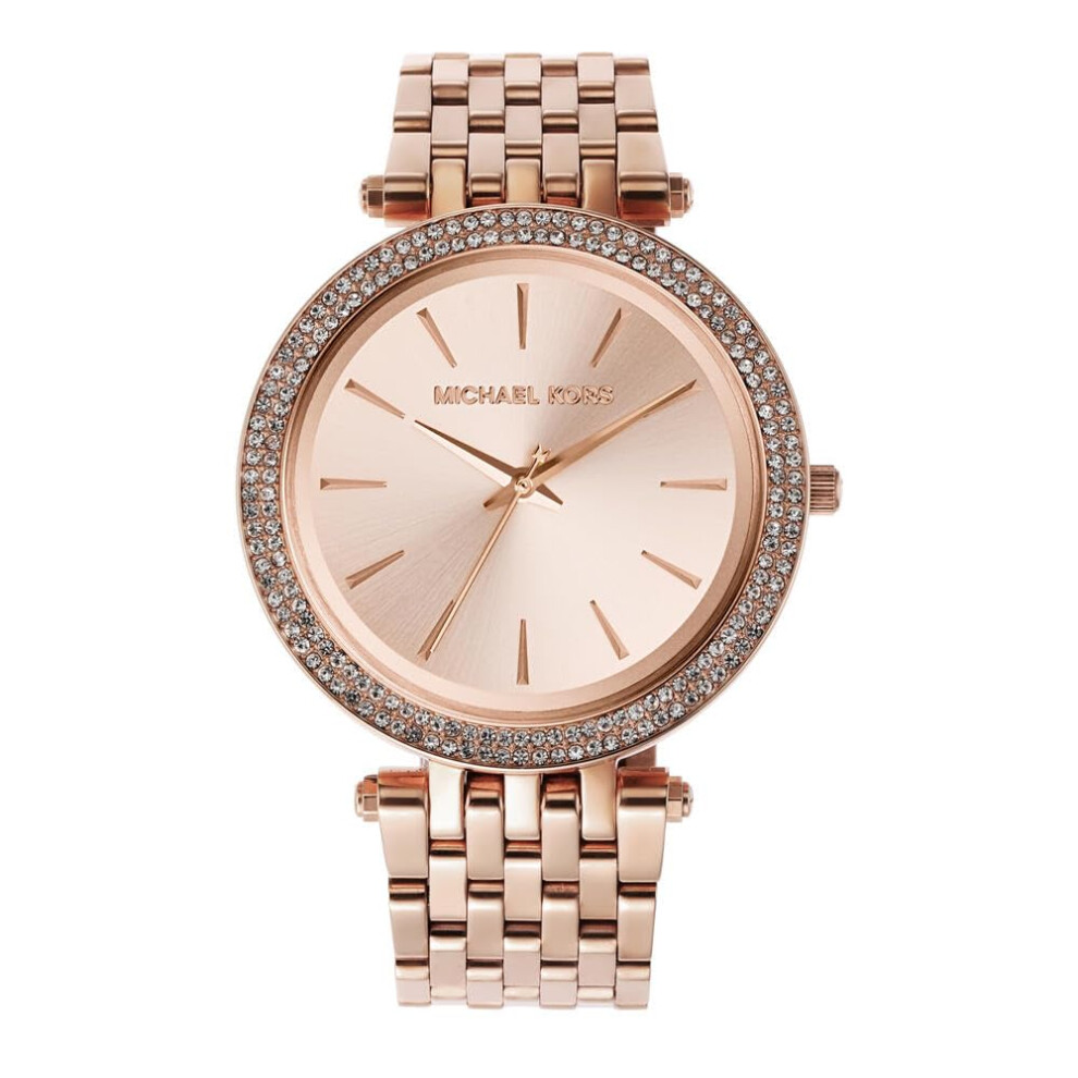 Michael Kors Darci Three-Hand Rose Gold-Tone Women's Watch (Model: MK3