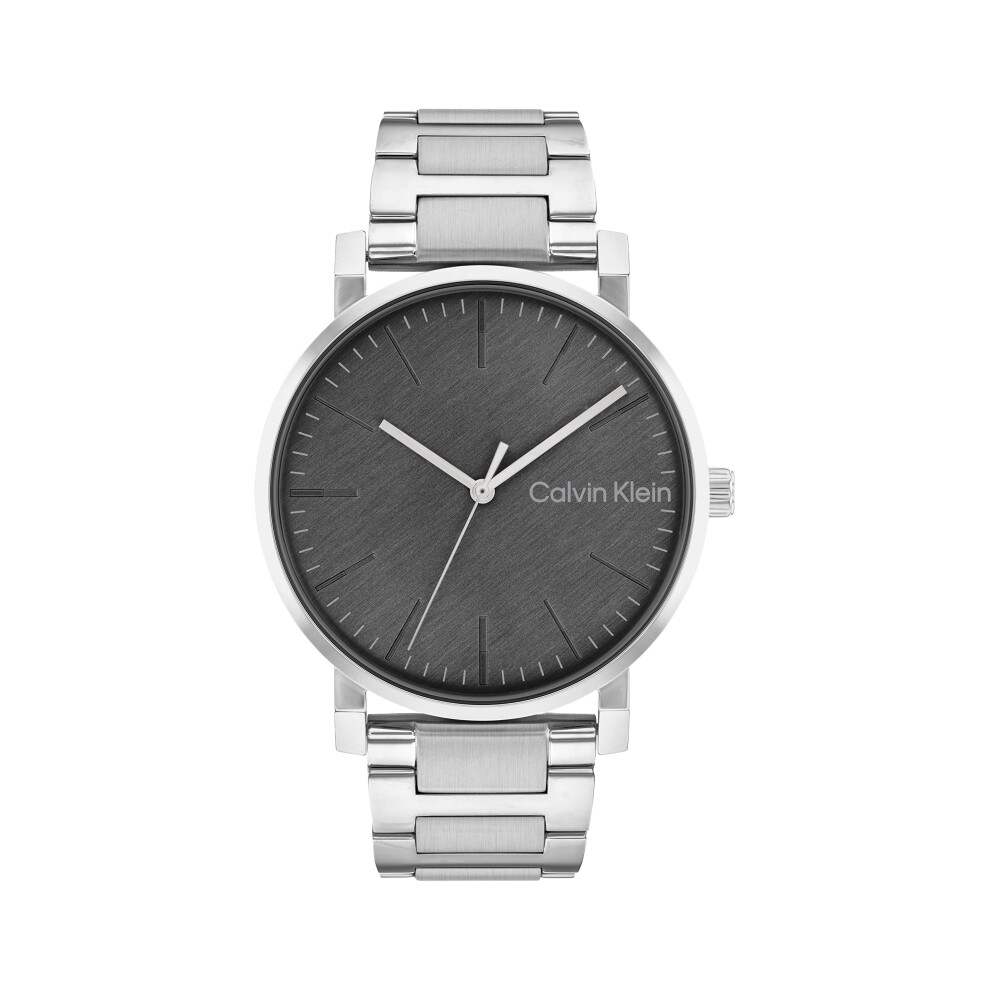 Calvin Klein Men's Quartz Stainless Steel Case and Link Bracelet Watch