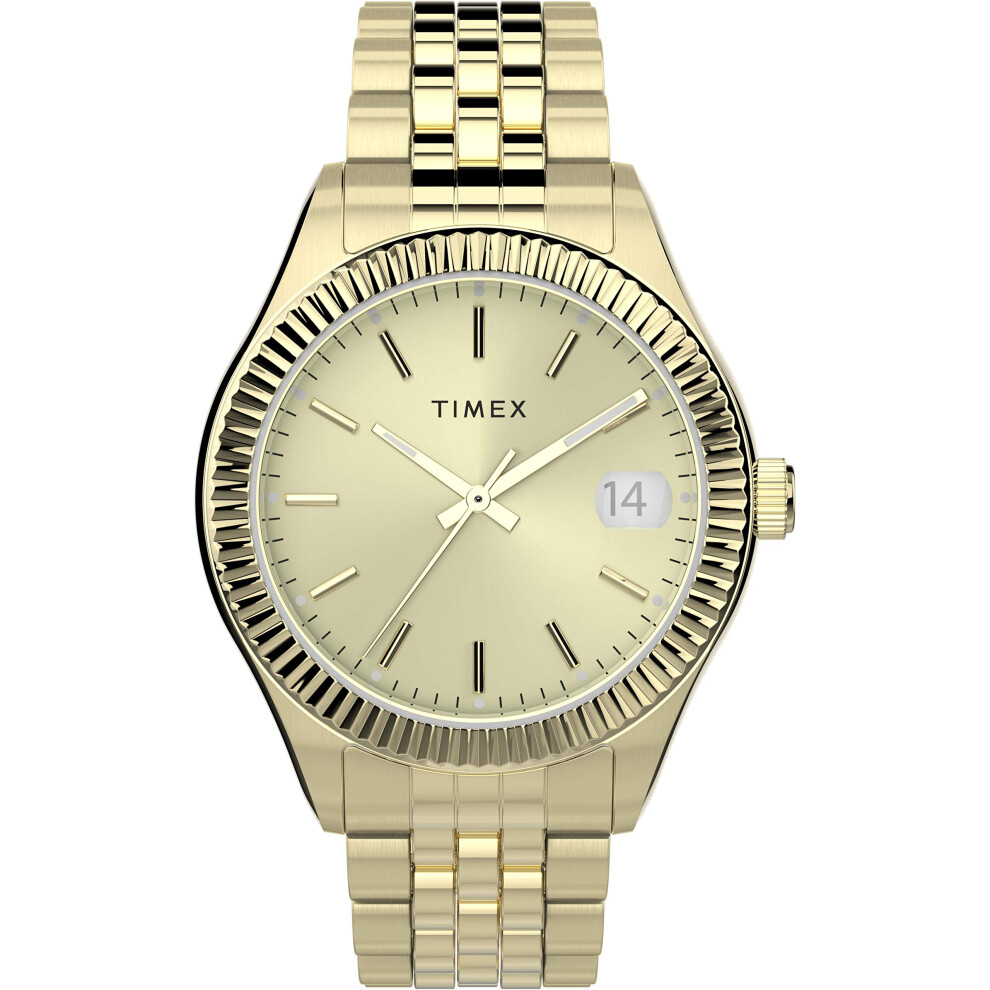 Timex Women's Waterbury Legacy 34mm Watch - Gold-Tone with Stainless S