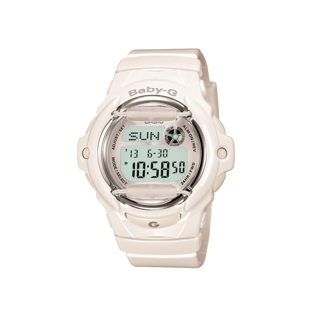 Casio Women's Baby G Quartz Watch with Resin Strap  White  23.4 (Model