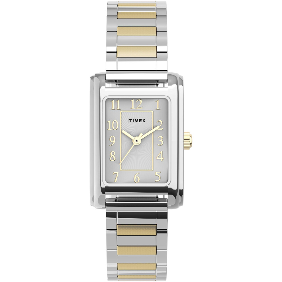 Timex Women's Meriden 21mm Watch - Two-Tone with Expansion Band