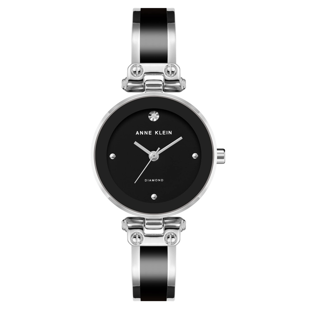 Montre-bracelet Anne Klein pour femme avec cadran en diamant v   ritable