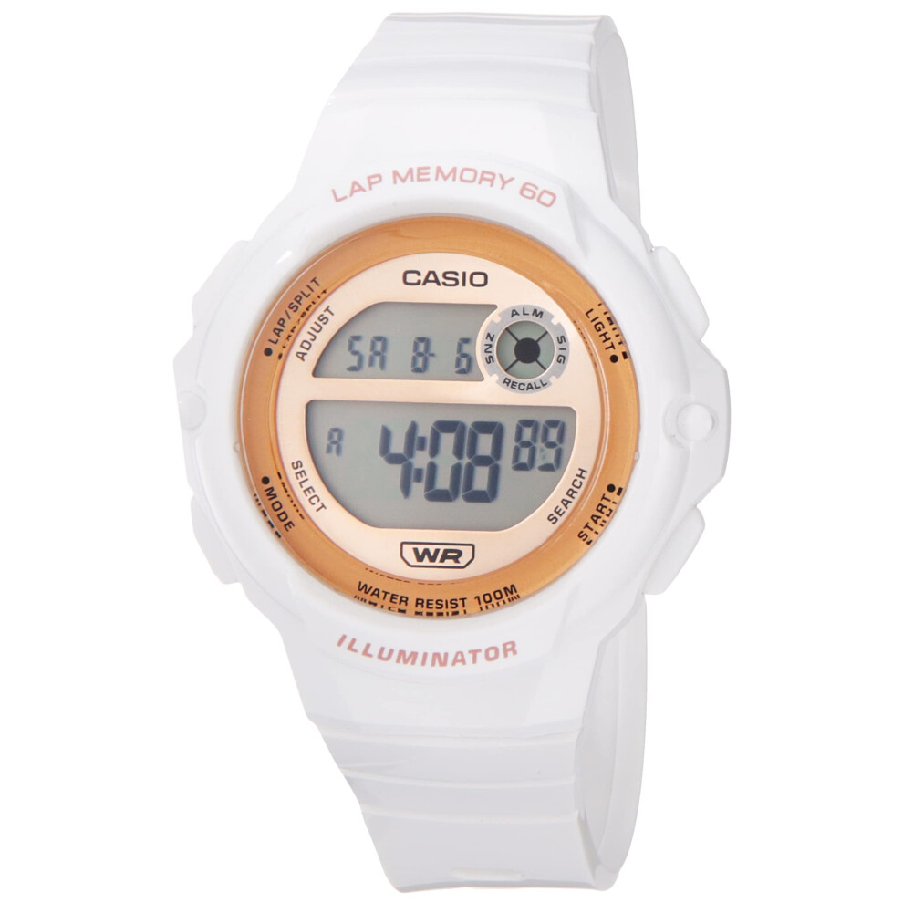 Casio Women's Illuminator Lap Memory 60 LWS-1200H-7A1VCF Quartz Watch