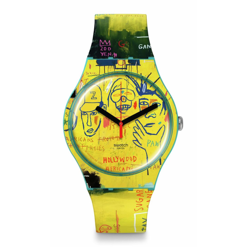 Swatch Hollywood Africans by JM Basquiat Quartz Watch