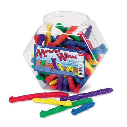 Learning Resources Learning Resources Measuring Worms - 72 Pieces  Ages 3+ Toddler Learni 2