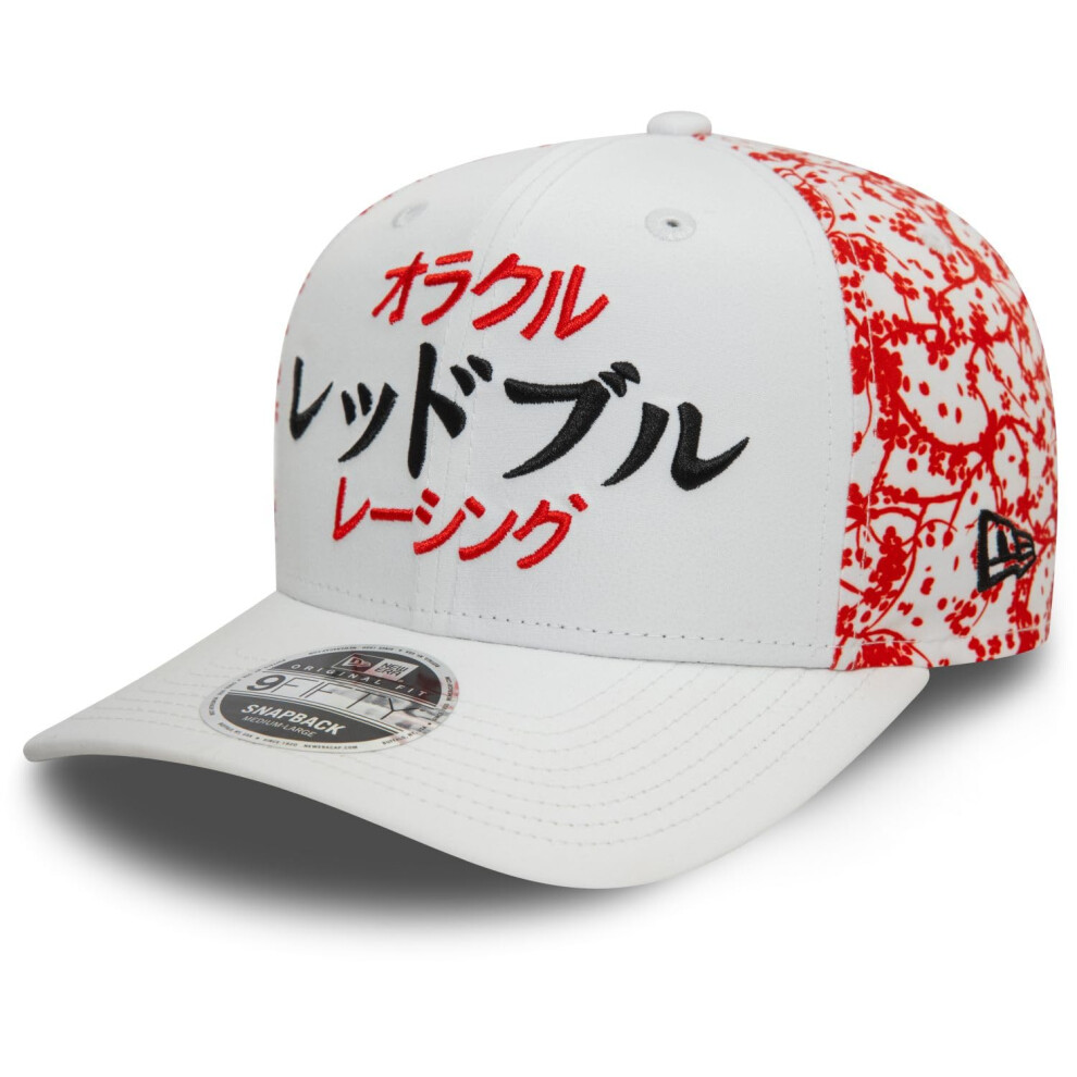 New Era Red Bull Racing F1 9Fifty Japan GP Team Cap  White  Medium-Lar