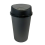 KITCHEN BIN 45L Touch Top - Platinum Silver, Silent Lid, Removable Lid, Non-Slip Base, Compact & Space-Saving 2