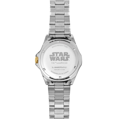 Star Wars STAR WARS Herrklocka, Diver Bezel Analog Quartz Klocka 2