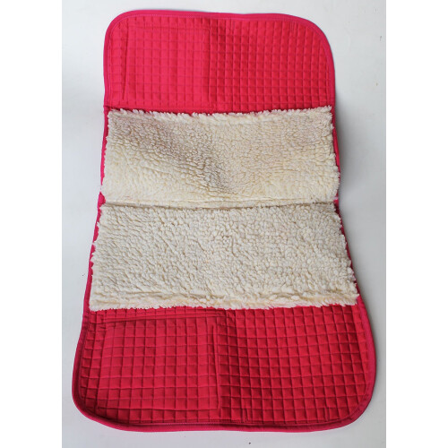 CHALLENGER Ιππικό Κουβερτάκι Αγγλικού Σαμπάκ Pink Fleece 7275 2
