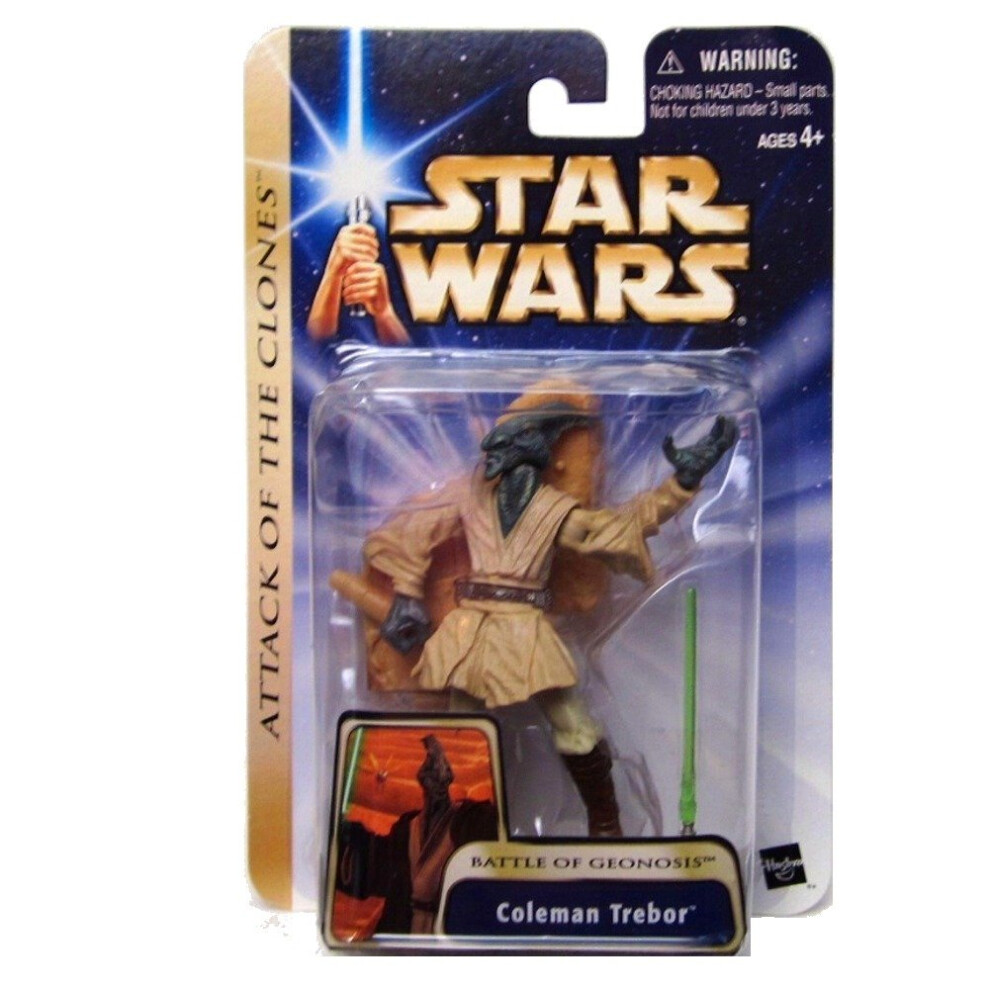 Star Wars Episode II Attack of the Clones Figure: Coleman Trebor