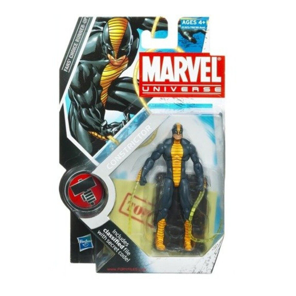 Marvel Universe Series 2 Action Figure #25 Constrictor 3.75 Inch