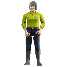 Bruder Woman Light Skin Darkblue Jeans