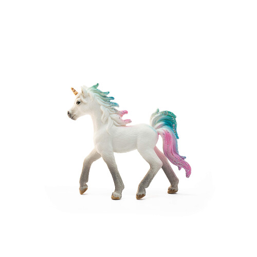 Schleich Schleich bayala, Μωρό Θαλάσσιου Μονόκερου με Πετράδια, Μπλε και Ροζ, Ηλικίες 5+ 2