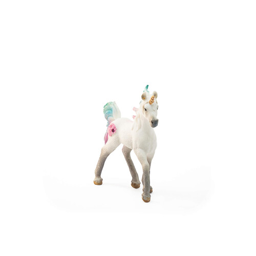 Schleich Schleich bayala, Μωρό Θαλάσσιου Μονόκερου με Πετράδια, Μπλε και Ροζ, Ηλικίες 5+ 1