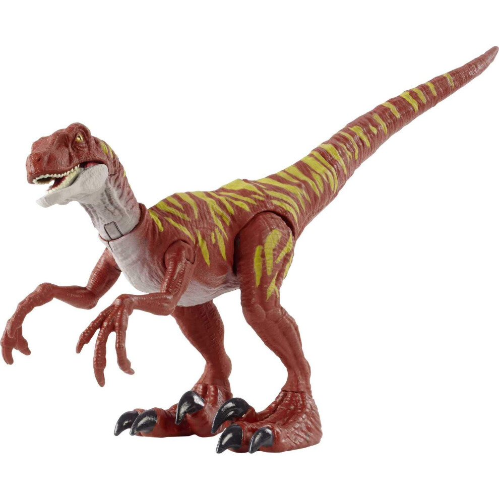 Jurassic World Toys Velociraptor - Jumping Savage Strike Dinosaur Acti