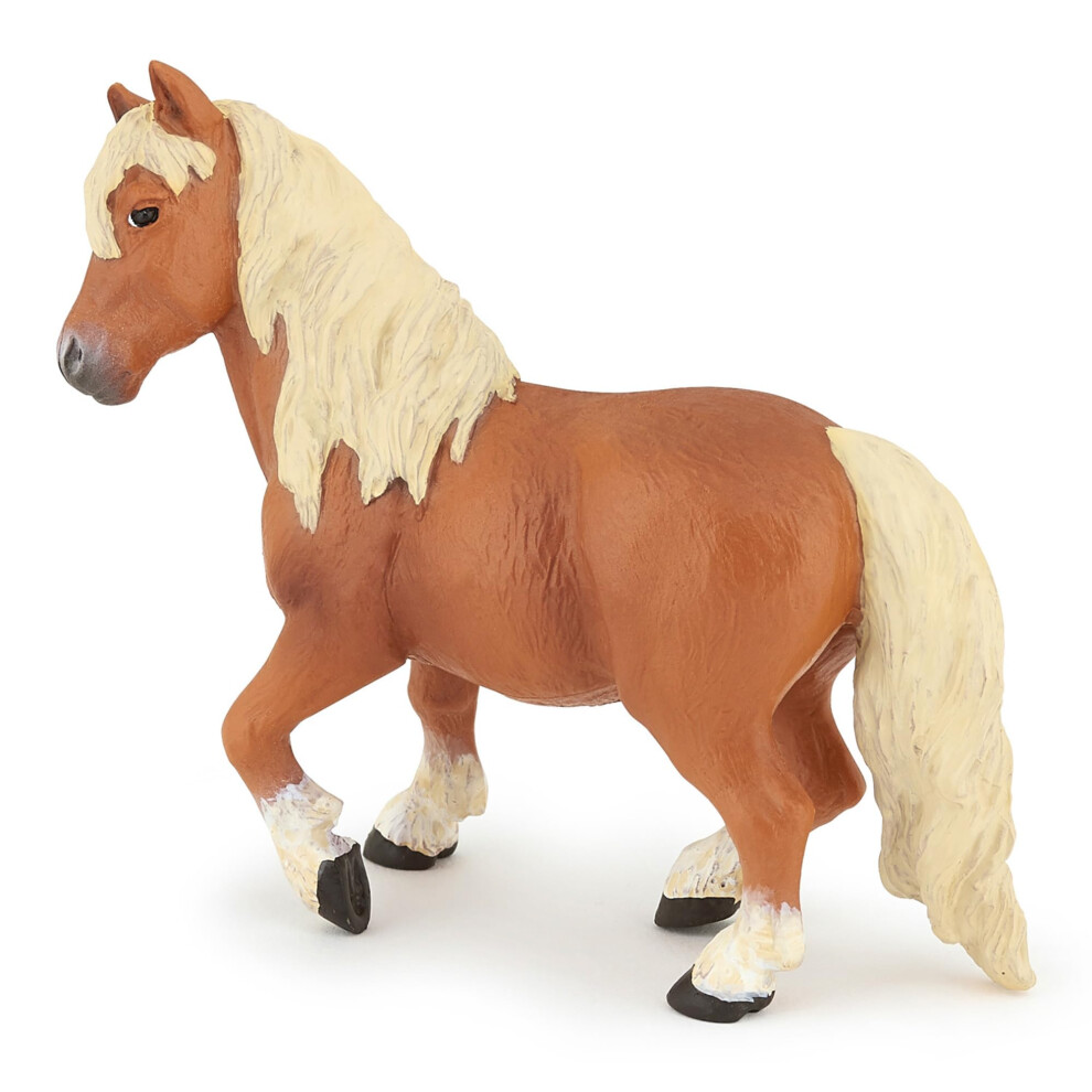 Papo Shetland Pony Figure  Multicolor