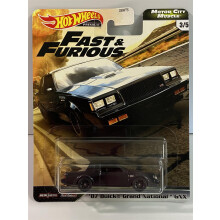 Hot Wheels Premium 2020 Muscle di Motor City F&F, Black '87 Grand National GNX
