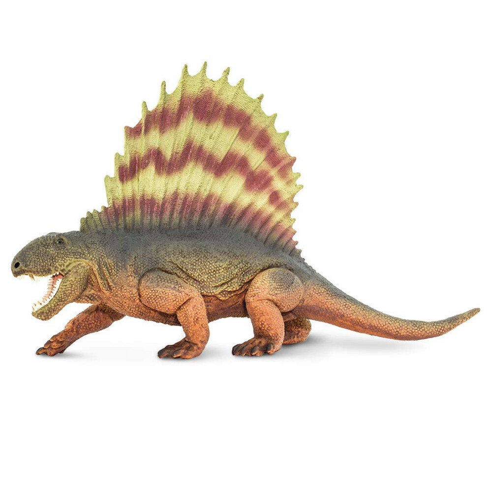 Safari Ltd. Dimetrodon Figurine - Detailed 7"" Synapsid Figure - Educa