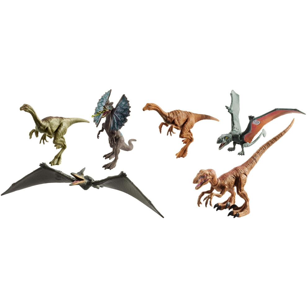 JURASSIC WORLD LEGACY COLLECTION 6-PACK Dinosaurs