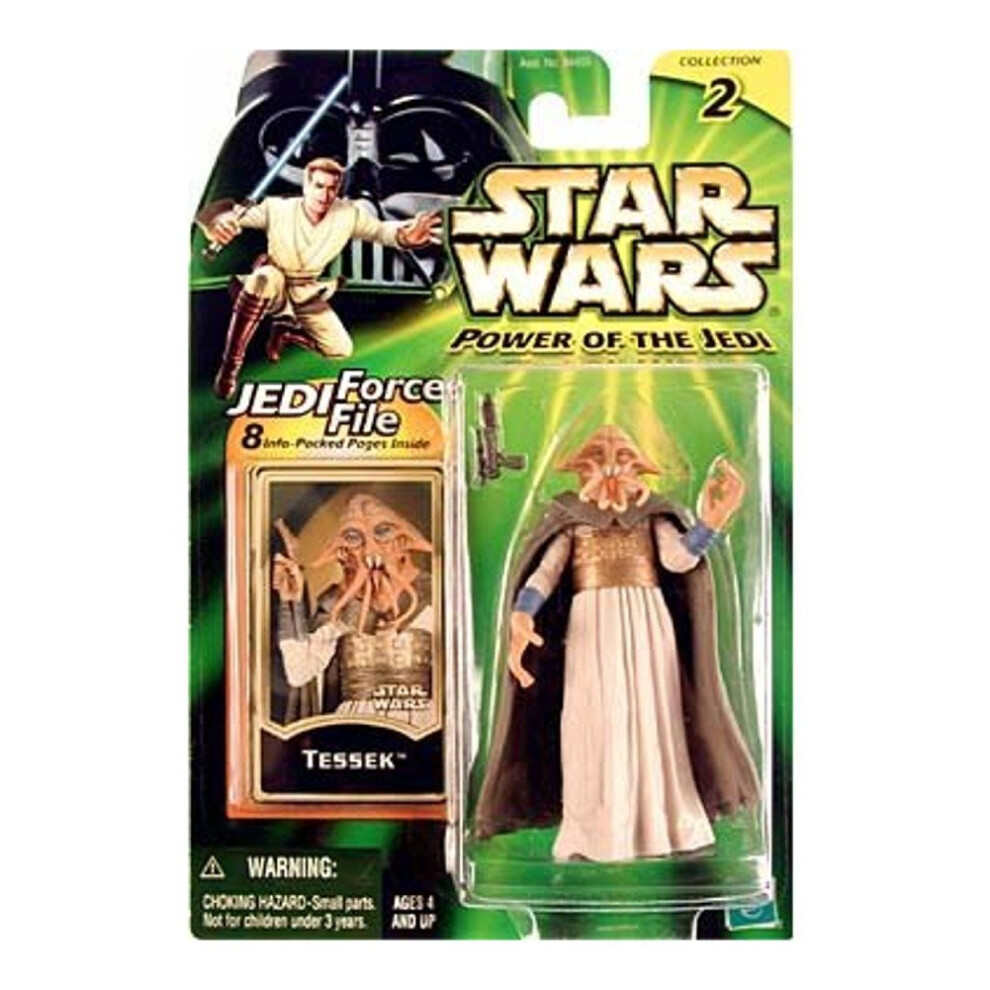 Star Wars  Power of the Jedi  Tessek Action Figure  3.75 Inches