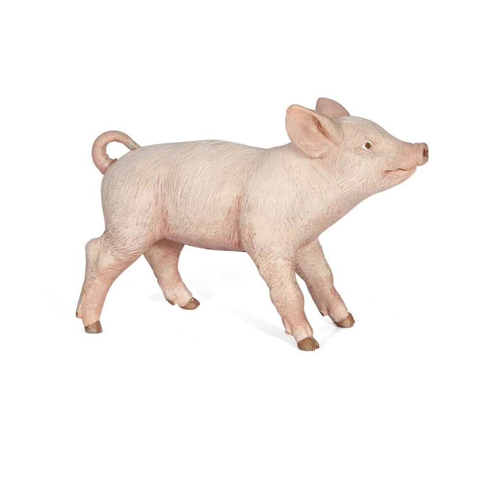 Papo -Hand-Painted - Figurine -Farmyard Friends -Female Piglet -51136