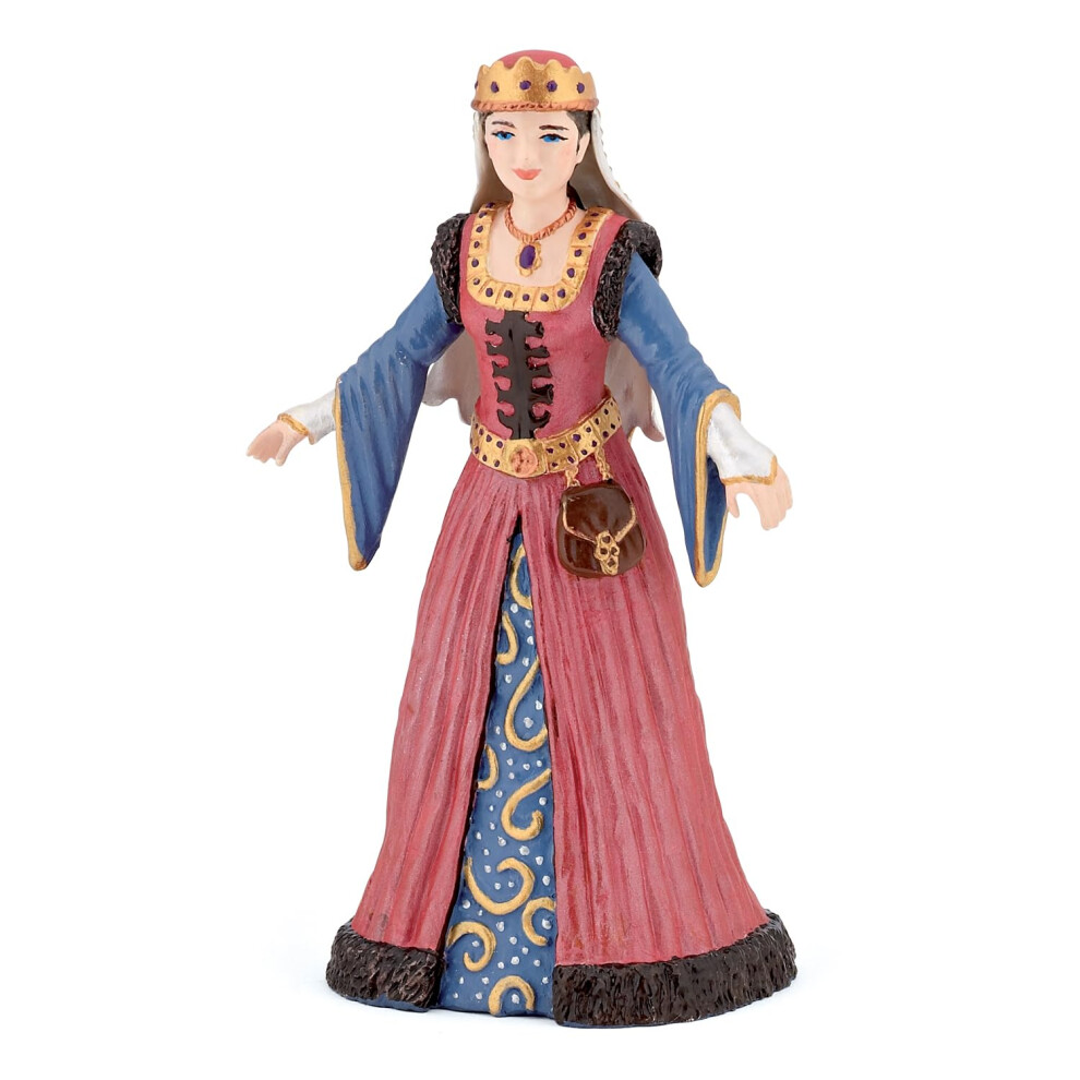 Papo -Hand-Painted - Figurine -Medieval-Fantasy -Medieval Queen -39048