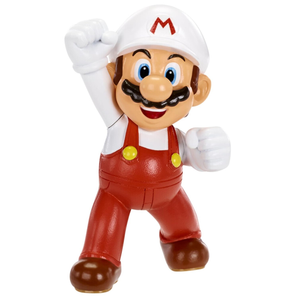 World of Nintendo 3"" Fire Mario Figure (Series 1-1)