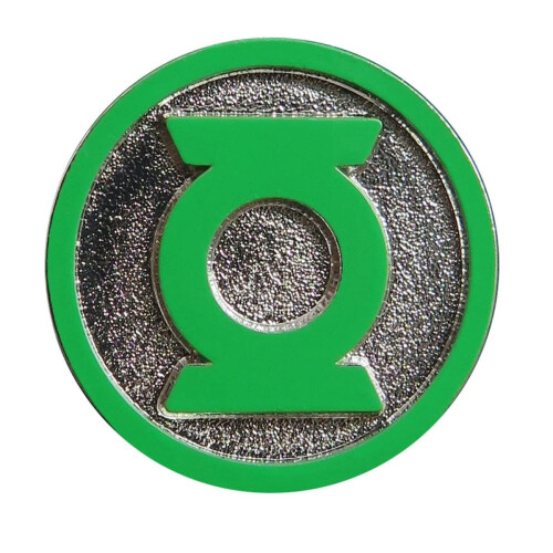 DC Comics Épinglette en étain Green Lantern avec logo coloré