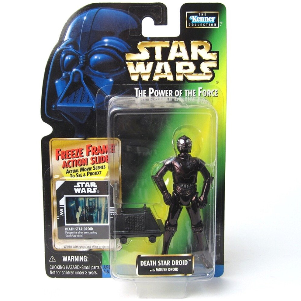 Star Wars: Power of the Force Freeze Frame Death Star Droid Action Fig