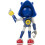 Sonic The Hedgehog Sonic the Hedgehog Action Figura Figura 2,5 polegadas Sonic Collectible Toy Blue 3 anos 4