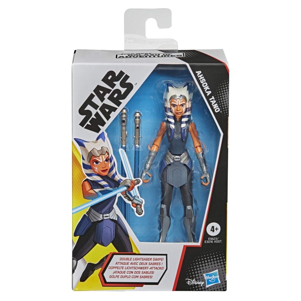 STAR WARS Galaxy of Adventures Ahsoka Tano Toy 5-Inch-Scale Action Fig