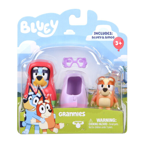 Bluey Bluey - Φιγούρες για Μπίνγκο 2.5" - 2 Πακέτο 1