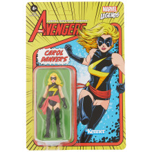 Marvel Hasbro Legends Serie 3,75-Zoll Retro 375 Kollektion Carol Danvers Actionfigur Spielzeug