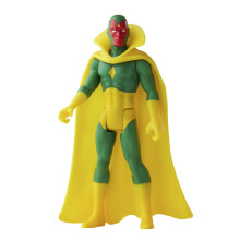 Marvel Hasbro Legends 3,75-Zoll Retro 375 Collection Vision Actionfigur, Gelb